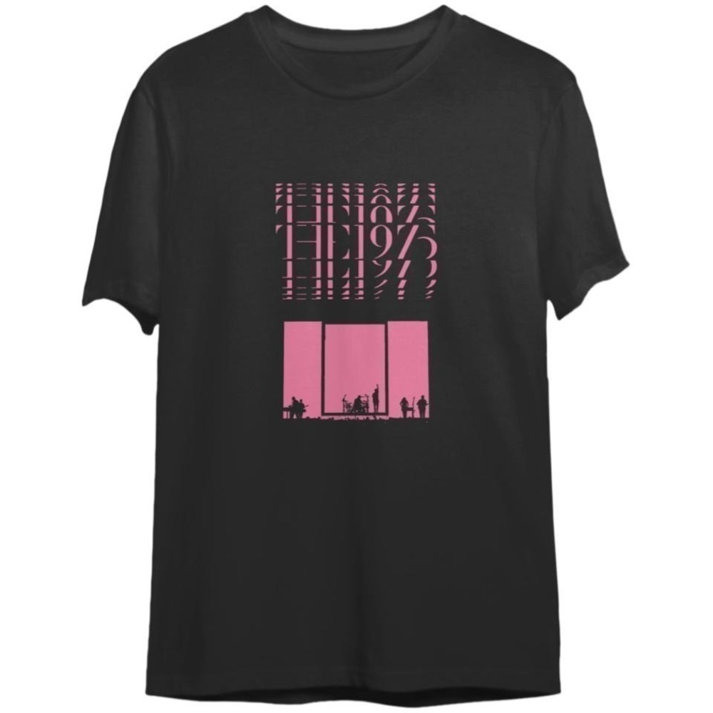 The 1975 Retro Band Shirt Rock Music Graphic Tee Concert Fan Unisex Tee